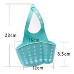 Adjustable Kitchen, Bathroom Water Drainage Plastic Basket